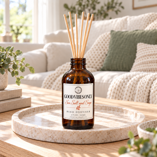 GOOD VIBES ONLY Reed Diffuser