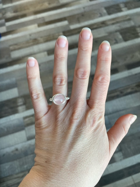 Wire Wrapped Gemstone Rings